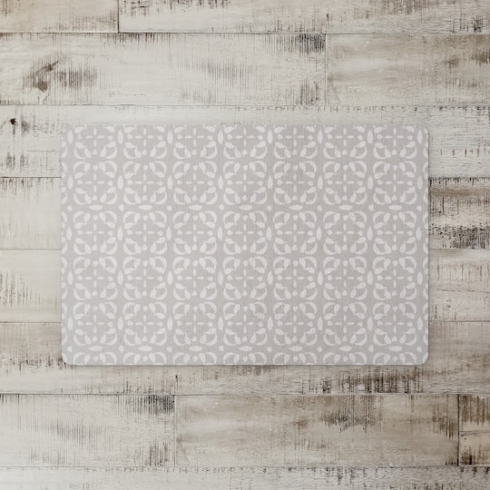 Intricate Circle Stack Floor Mat